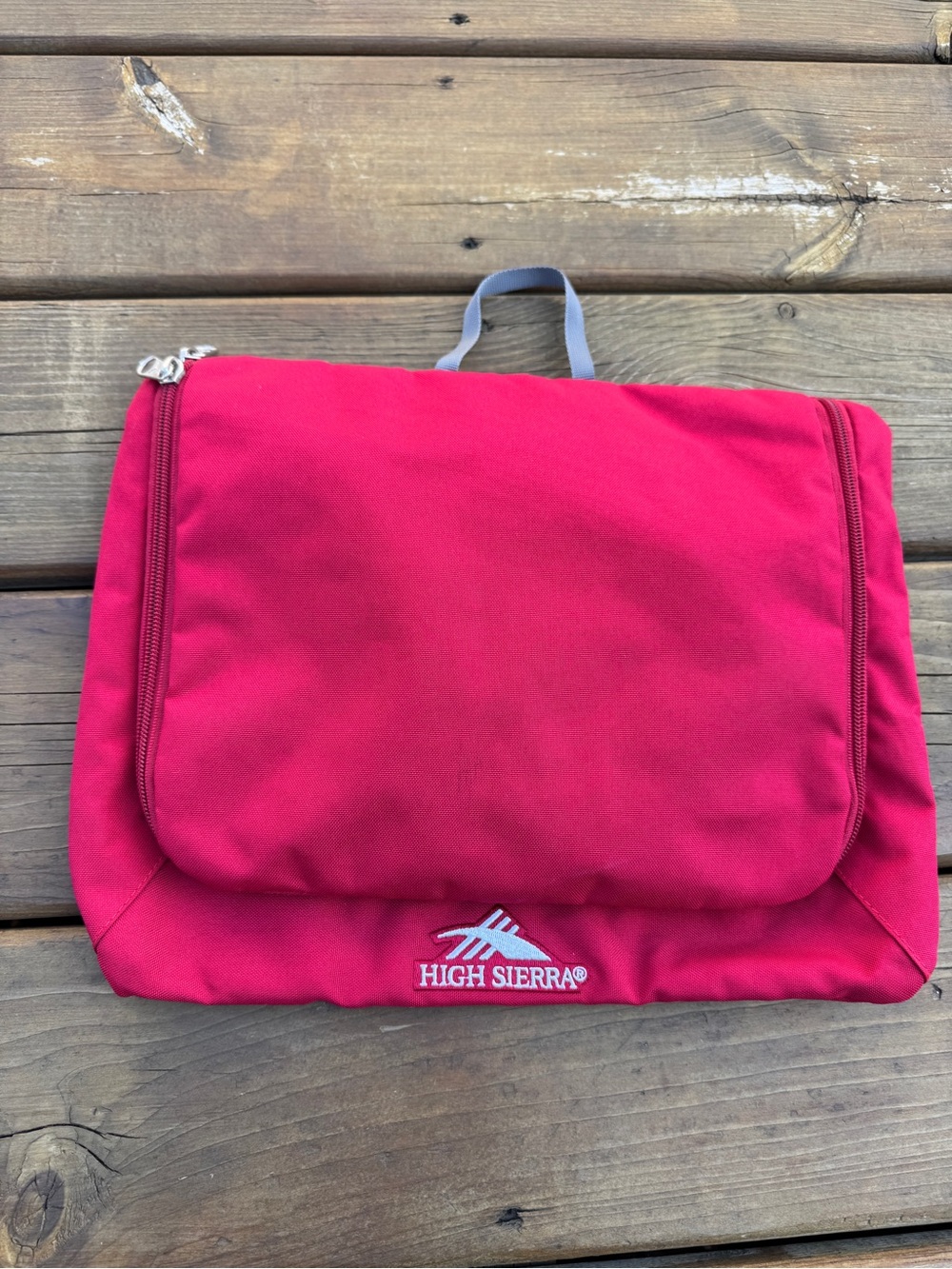 High Sierra Pack-N-Go Multi Pocket Toiletry Pouch w/Hanging Loop